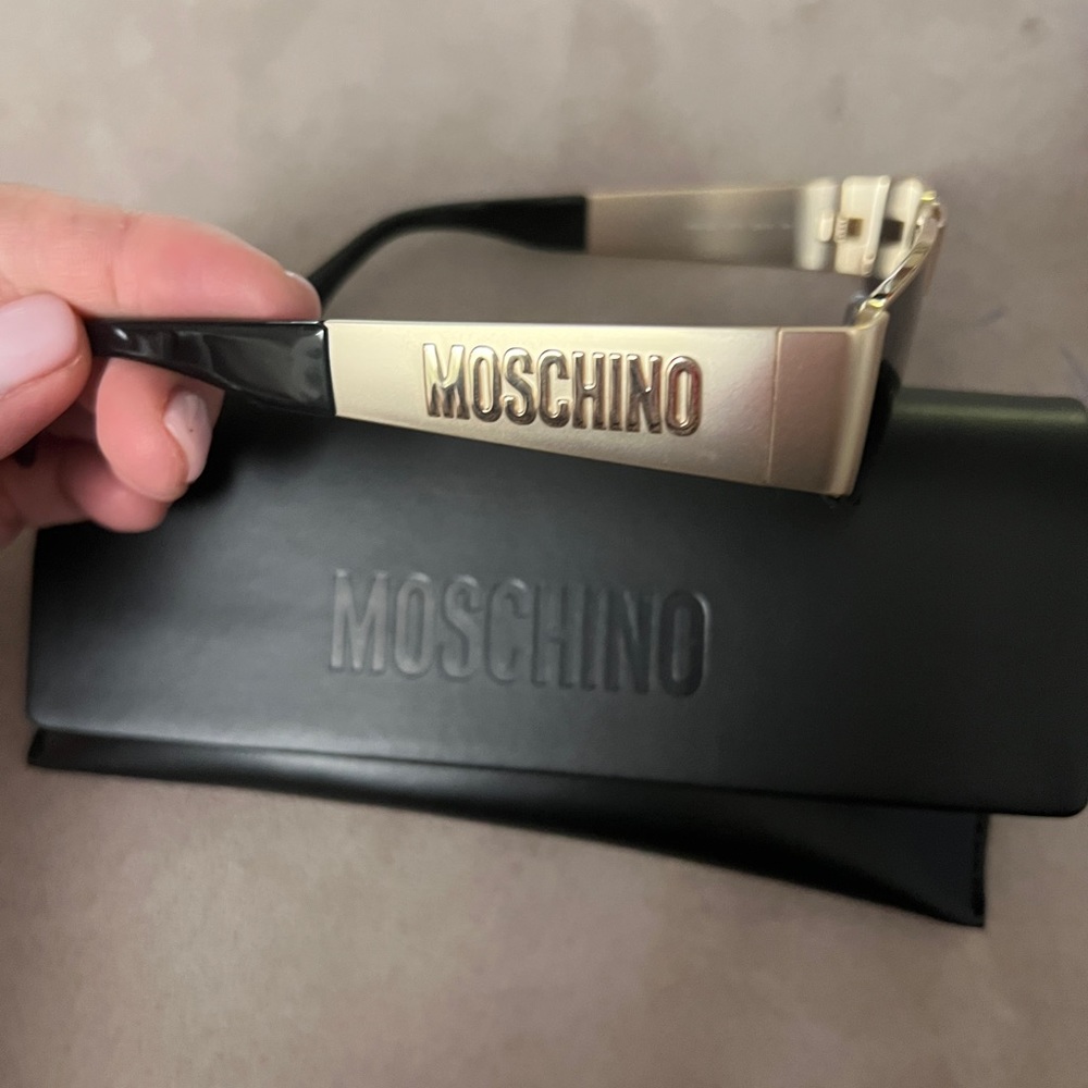 NEW AUTHENTIC MOSCHINO MOS037/S - antique-gold